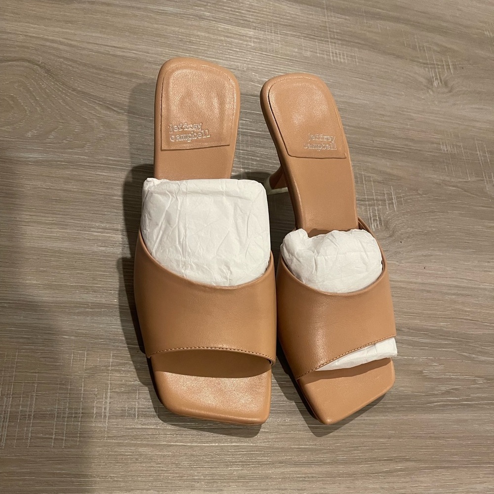 Jeffrey Campbell mr big slide sandal size 7.5
